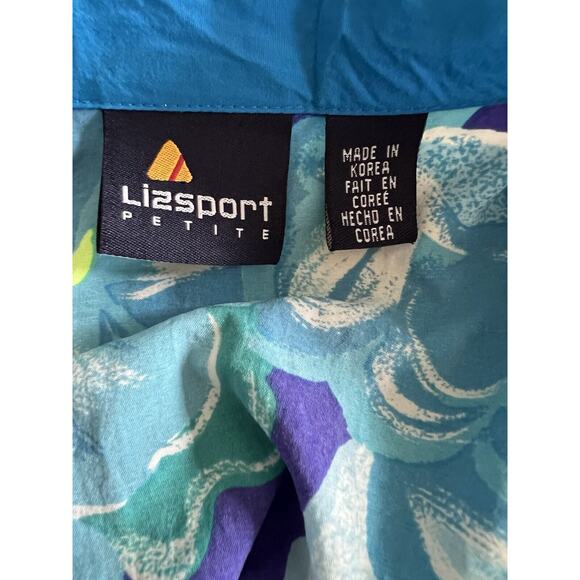 Vintage Liz Claiborne Sport Windbreaker NOS NWT M/L Petite Grandmacore - Picture 6 of 11